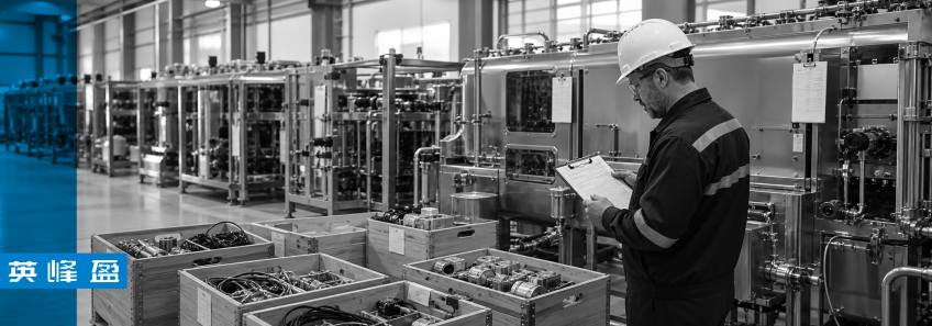Комплектация оборудования для производственной линии